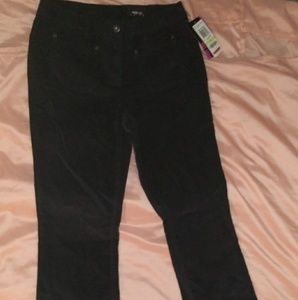 Style & Co corduroy pants ( navy blue bootleg)